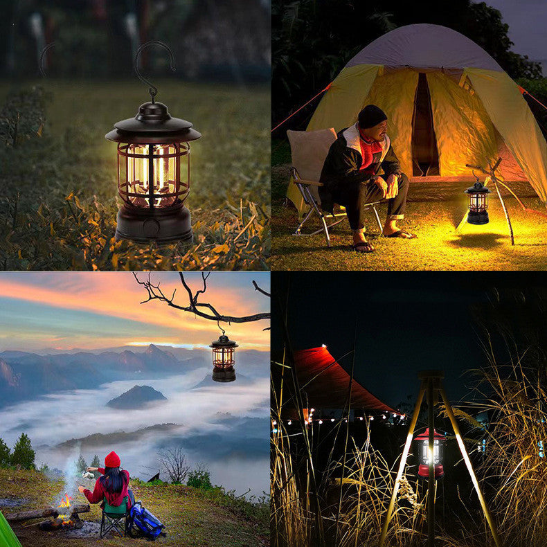 RETRO CAMPING LANTERN