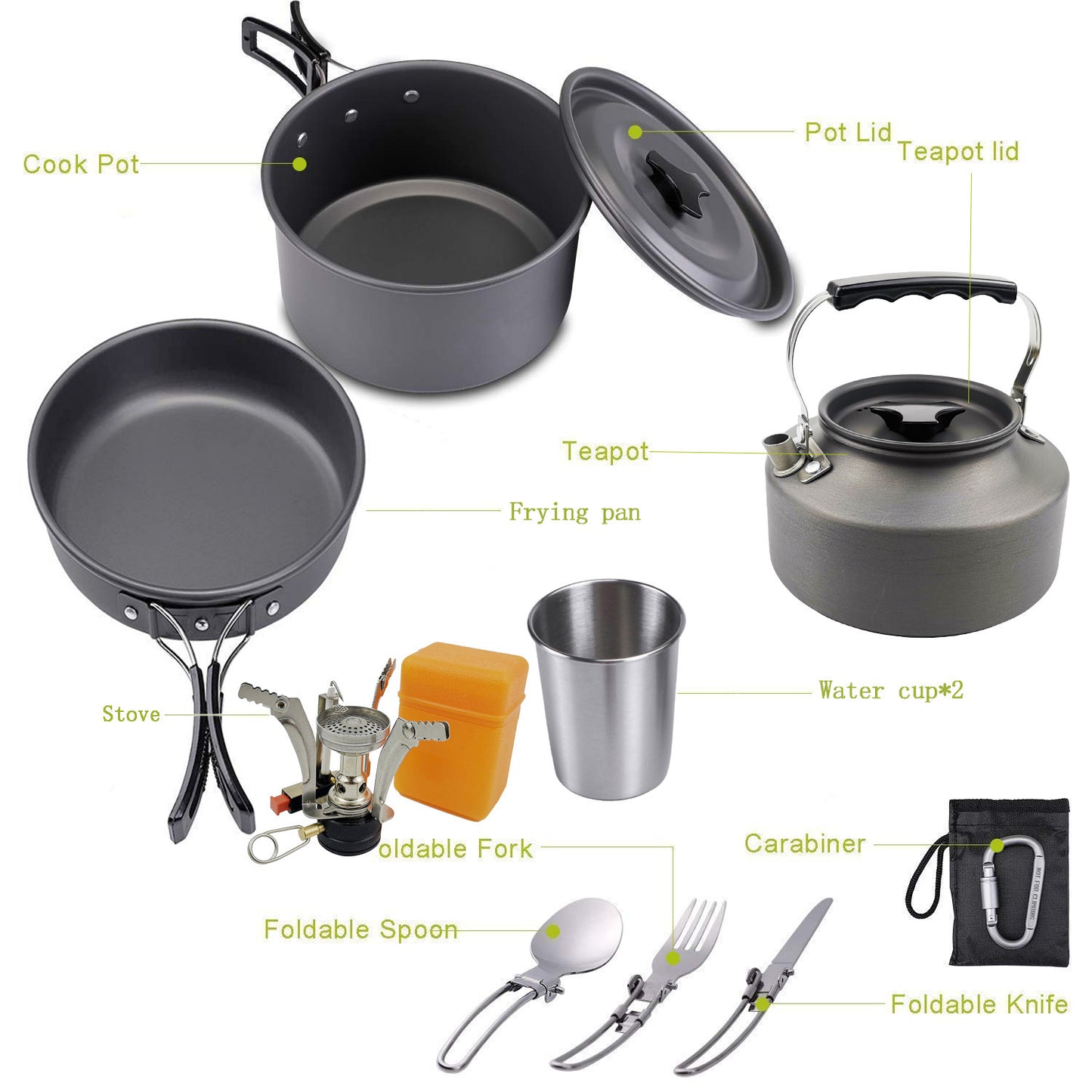 PORTABLE COOKING SET