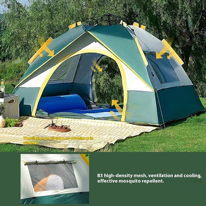 3-4 PEOPLE AUTOMATIC QUICK OPEN TENT