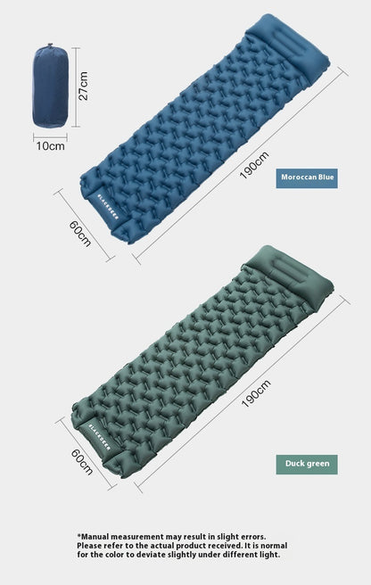 PRESS TYPE INFLATABLE MATRESS