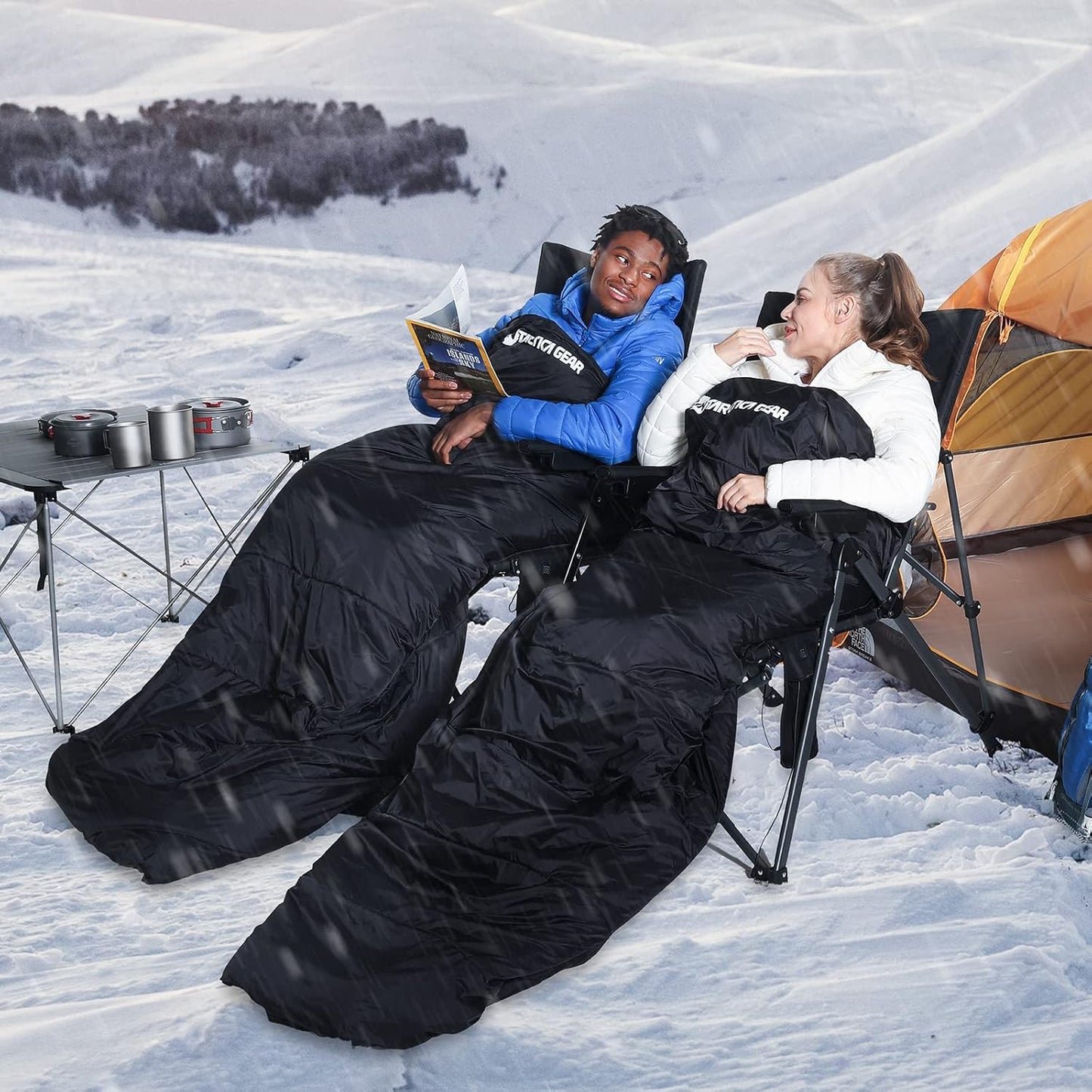 HEATED SLEEPING BAG