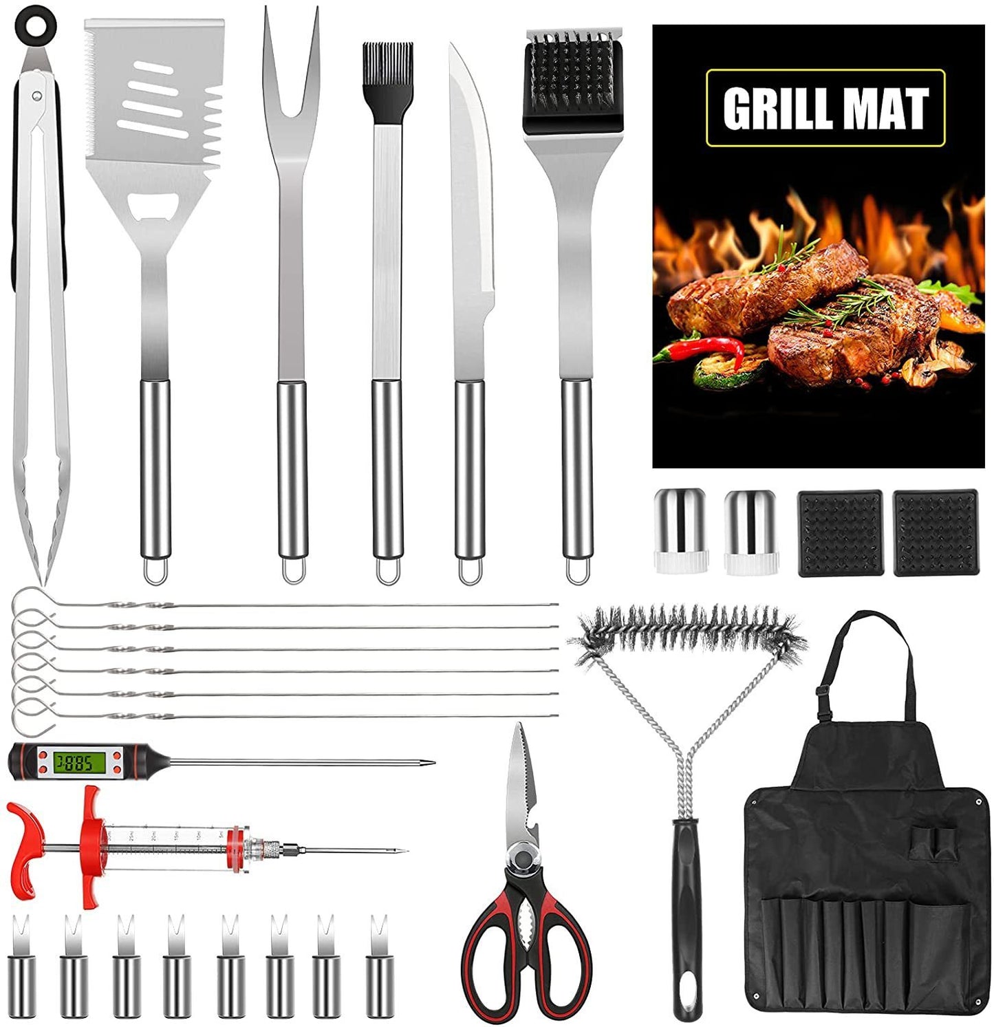 30-PIECE BBQ SET