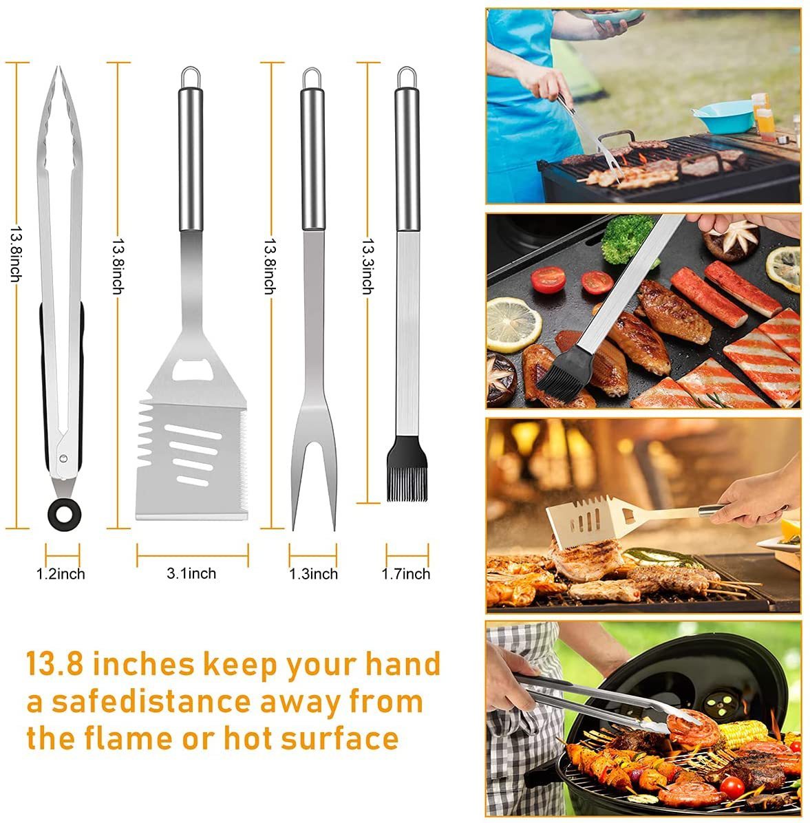 30-PIECE BBQ SET