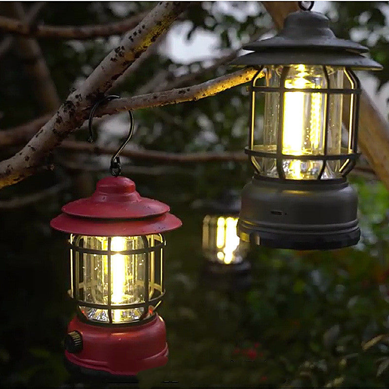 RETRO CAMPING LANTERN